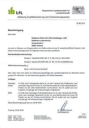 Screenshot Zertifikat