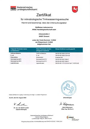 Screenshot Zertifikat