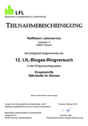 Screenshot Zertifikat