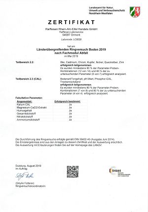 Screenshot Zertifikat